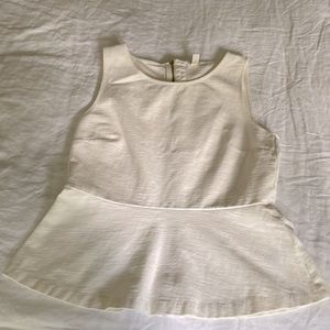 J. Crew Peplum top